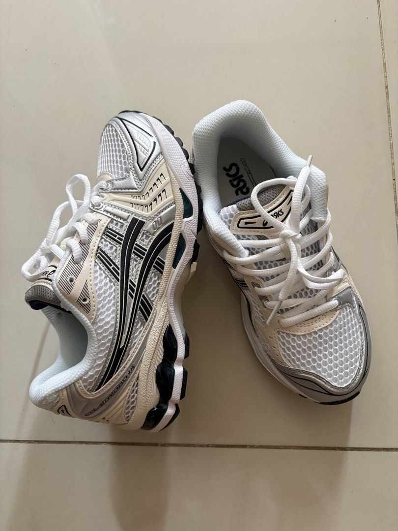 Asics Gel Kayano 14 (Category: Dress Shoes) located in Quezon City. Submitted by denimphs (Listing ID 1463114326, Image 1). Description: not auth not auth size: 23.5cm brand new never been used rfs: wrong size wala na pong box .