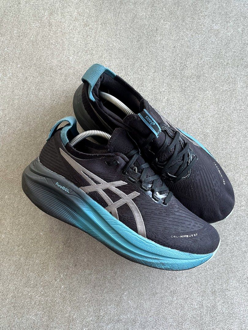 ASICS GEL NIMBUS 27 (Category: Casual Shoes) located in Butuan. Submitted by jacobfrost (Listing ID 1463067449, Image 3). Description: ASICS GEL NIMBUS 27 10 US MENS 44 EUR 28 CM GOOD CONDITION DRAGS/FIXED MESH SIDEPART BAWAL SA MASELAN ₱500 FREESHIPPING🏷️.