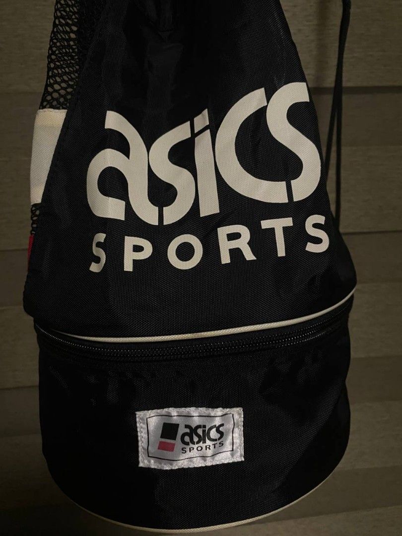 Asics string bag (Category: Activewear) located in Cavite. Submitted by safehawk-c9a684 (Listing ID 1463076051, Image 2). Description: for sale Asics string bag no issues.