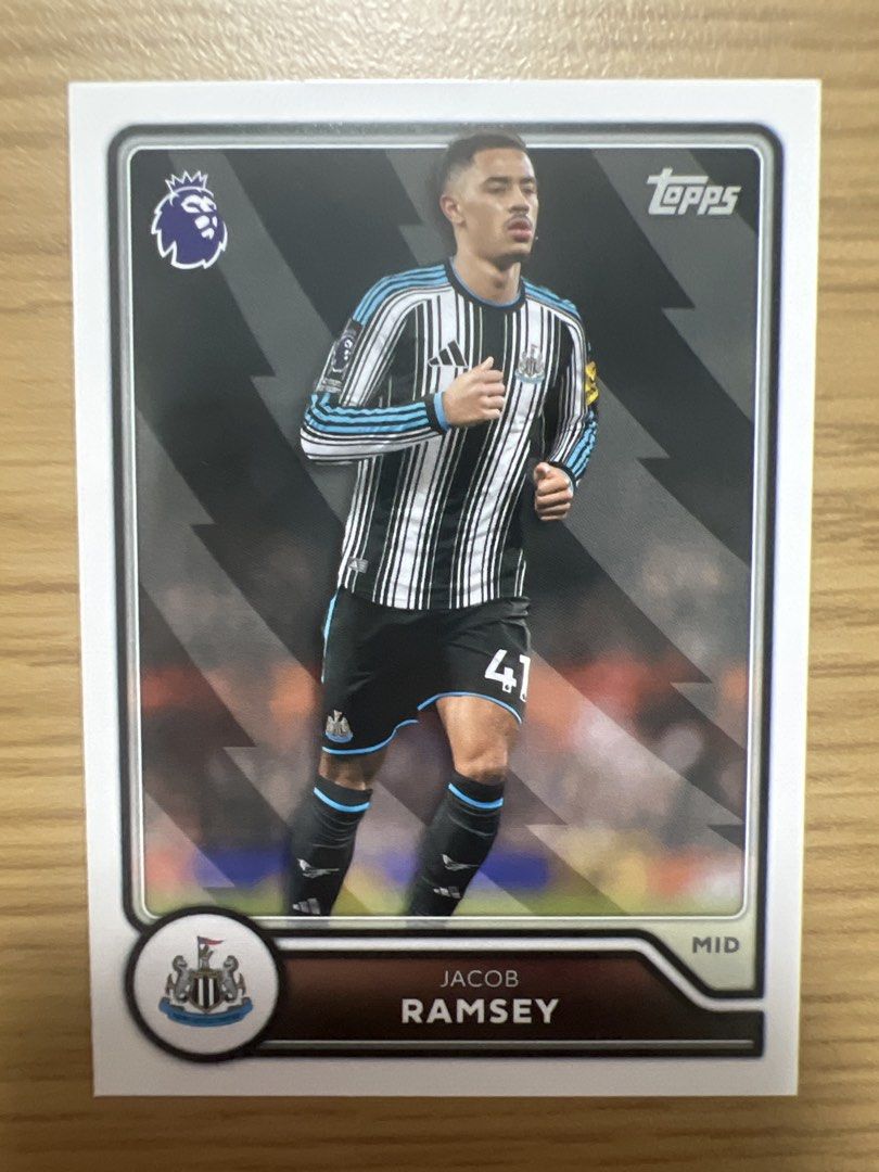 Assorted characters (Category: Raw Cards) located in Singapore. Submitted by wah_zai1990 (Listing ID 1462944921, Image 6). Description: Selling Topps Premier League football cards. Featuring Newcastle United players: Sven Botman, Malick Thiaw, Tino Livramento, Lewis Hall, and Dan Burn. Great for any Newcastle fan or football card collector. Grab these players for your collection!.