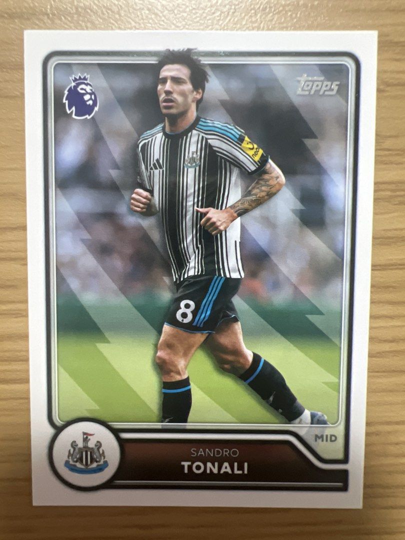 Assorted characters (Category: Raw Cards) located in Singapore. Submitted by wah_zai1990 (Listing ID 1462944921, Image 7). Description: Selling Topps Premier League football cards. Featuring Newcastle United players: Sven Botman, Malick Thiaw, Tino Livramento, Lewis Hall, and Dan Burn. Great for any Newcastle fan or football card collector. Grab these players for your collection!.