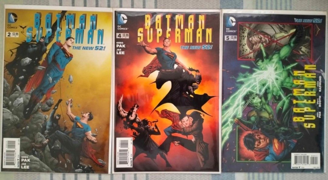 ASSORTED DC COMICS BACK ISSUES (Category: Comics & Manga) located in Malolos. Submitted by jnrreadershavenbooks (Listing ID 1463056752, Image 2). Description: ⚠️PHP120.00 per Issue❗❗❗ ✅DC Comics Back Issues ✅Condition: NM/VF ✅Collected Issues: 1.) Batman Incorporated #1 2.) Superman Annual #1 - SOLD❗❗❗ 3.) World's Finest: Huntress and Powergirl #1 - SOLD❗❗❗ 4.) Batman Superman #2 5.) Batman Superman #4 6.) Batman Superman #5 7.) Detective Comics 