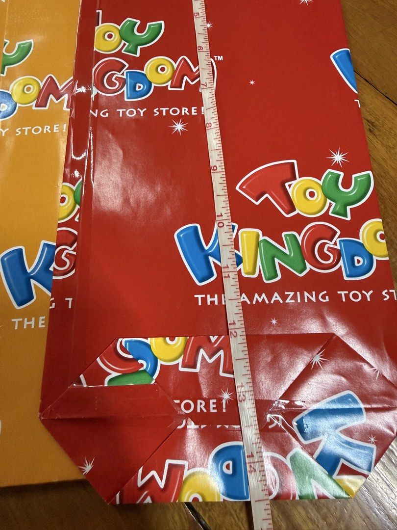 Assorted Toy Kingdom Toy R Us Gift Paper Wrap Wrapper ( different sizes) (Category: Other Stationery & Craft) located in Manila. Submitted by a.c.shop (Listing ID 1462886076, Image 2). Description: .