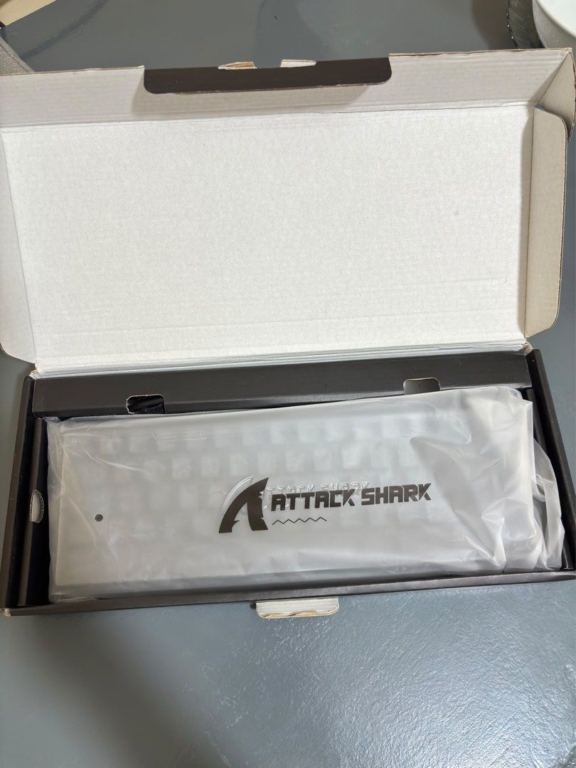 ATTACK SHARK x68 PRO HE (Category: Computer Keyboard) located in Naga. Submitted by anythingthatfitsph (Listing ID 1463046604, Image 3). Description: BOUGHT IT MAY 03, 2026 NO ISSUE RFS UPGRADE.
