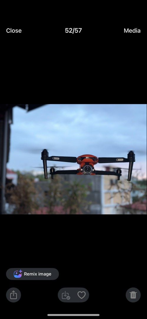 Autel Evo II drone (Category: Office & Business Technology) located in Taguig. Submitted by fuji29 (Listing ID 1463011781, Image 2). Description: Autel Evo II 6k camera 1 battery Remote and extra propellers No bag We can test before you pay.