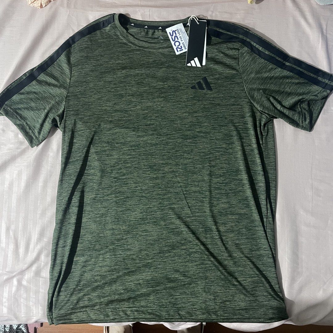 Authentic Adidas Activewear Gym Training Workout Multi Sport Tshirt (Category: Activewear) located in Dasmarinas. Submitted by jugem (Listing ID 1463047170, Image 1). Description: Size M on tag 21 in width 27 in length.