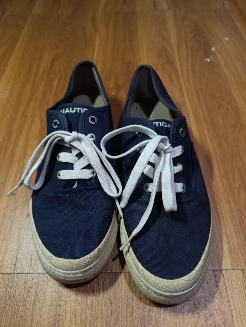 Authentic Nautica Deckloom Boat Shoes (Category: Dress Shoes) located in Bulacan. Submitted by koritoo (Listing ID 1463046261, Image 3). Description: Authentic Nautica Deckloom Boat Shoes Good as new, no issue US men's size 9.5 UK 9 EUR 42–43.