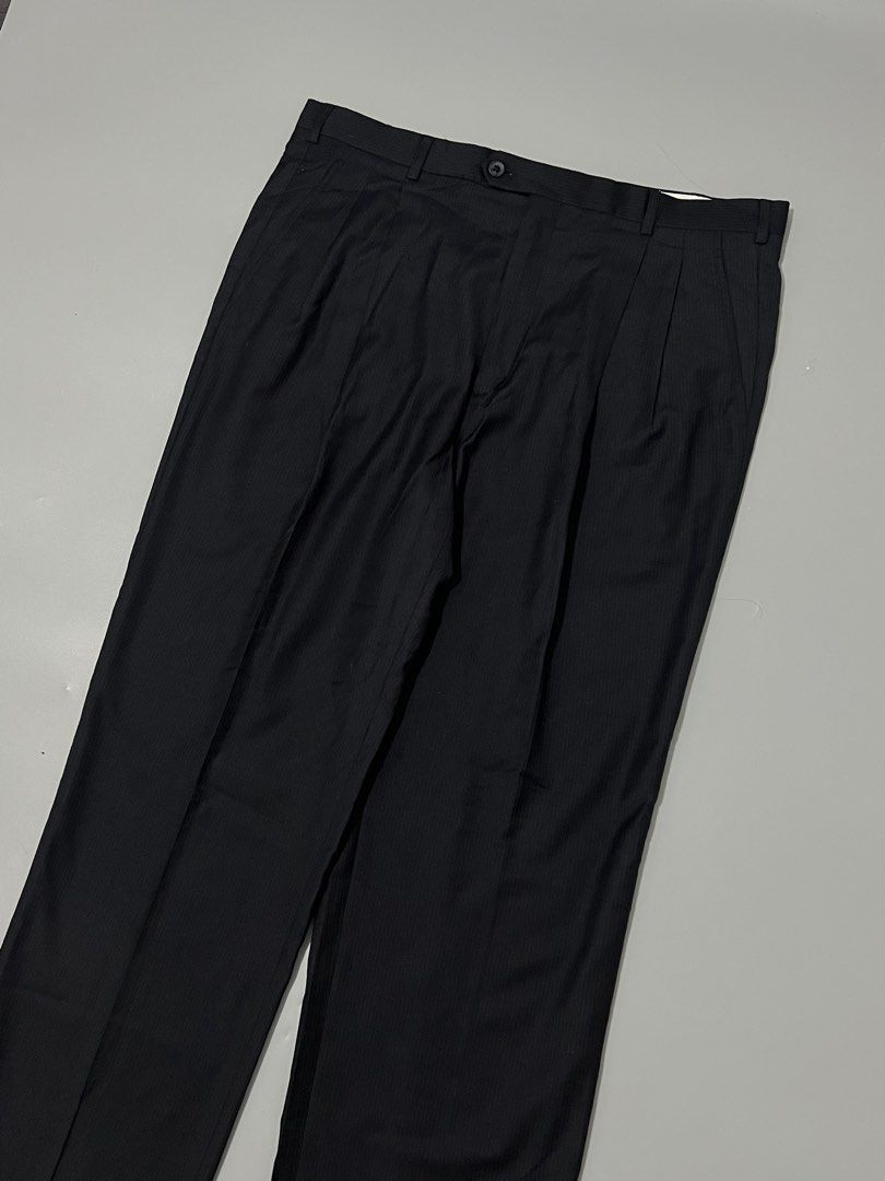 BALENCIAGA - VINTAGE - PANTS (Category: Trousers) located in Cavite. Submitted by asianluxe (Listing ID 1462966528, Image 2). Description: BALENCIAGA - VINTAGE - PANTS Flat measurements! Length:44 inches Waist:18.5 inches Inseam:31.5 inches Thigh:12 inches Leg opening:9 inches GUARANTEED AUTHENTIC EXCELLENT CONDITION VERY PRESENTABLE NO FLAWS OR DAMAGE .