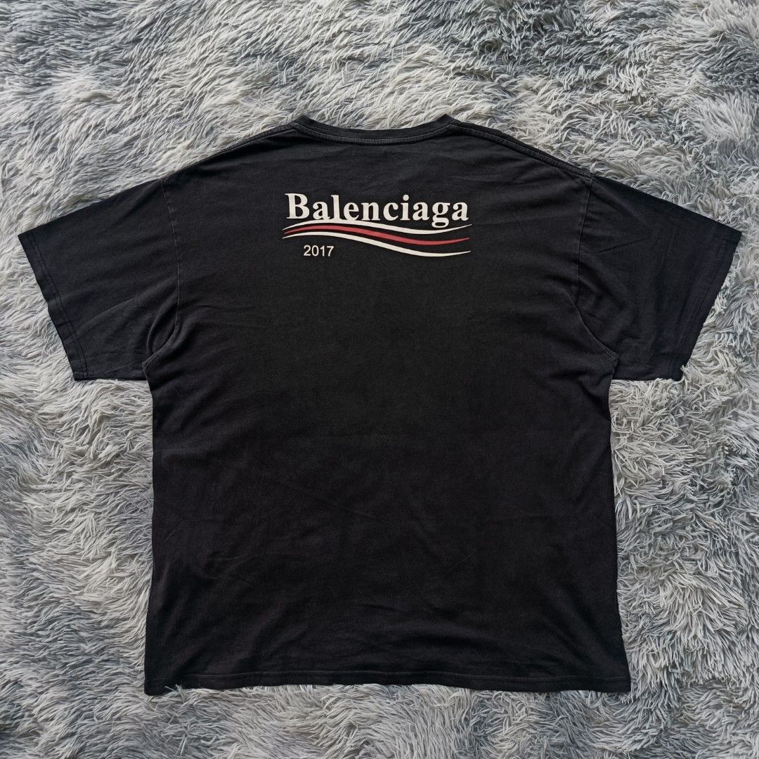 Balenciaga campaign shirt (Category: Tshirts & Polo Shirts ) located in Barotac Nuevo. Submitted by jezzz_finds (Listing ID 1463048202, Image 2). Description: 23x28.