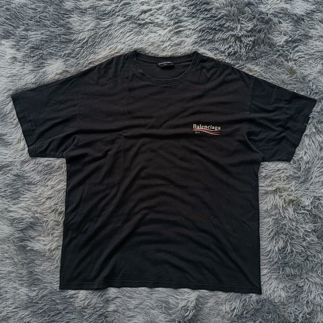 Balenciaga campaign shirt (Category: Tshirts & Polo Shirts ) located in Barotac Nuevo. Submitted by jezzz_finds (Listing ID 1463048202, Image 1). Description: 23x28.