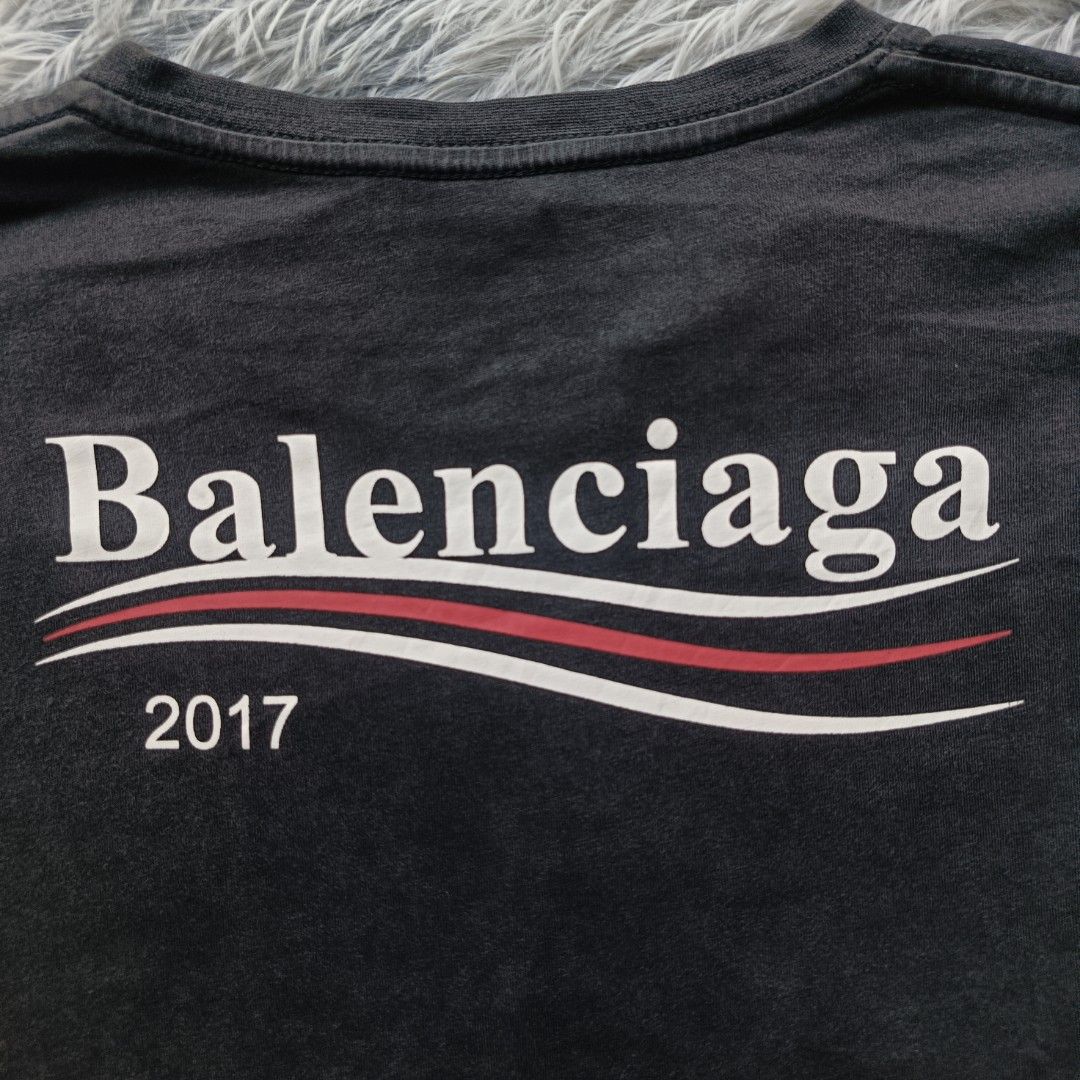Balenciaga campaign shirt (Category: Tshirts & Polo Shirts ) located in Barotac Nuevo. Submitted by jezzz_finds (Listing ID 1463048202, Image 3). Description: 23x28.