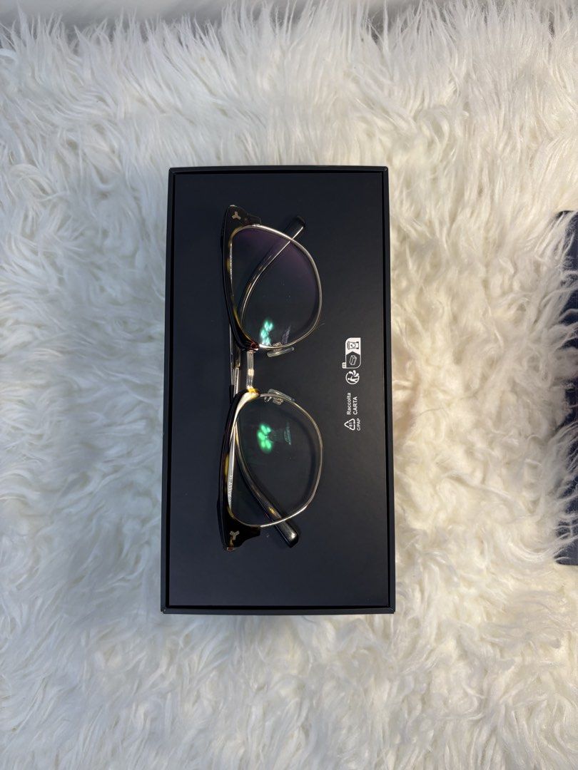 Bally BY5007-D Eyeglasses - Tortoiseshell & Gold Frame (Category: Sunglasses & Eyewear) located in Quezon City. Submitted by AAAAAF14 (Listing ID 1463082584, Image 2). Description: Used few times then store. like new - Brand: Bally - Model: BY5007-D - Frame Material: Tortoiseshell & Gold Metal - Lens Width: 52mm - Bridge Width: 19mm - Temple Length: 145mm - Includes: Original Box - Ideal for: Everyday Wear.