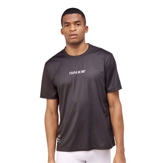 Bandit Performance Run Tee Drift T-Shirt (Category: Activewear) located in Binalbagan. Submitted by dcorexyzzz (Listing ID 1462954463, Image 1). Description: Small 21/27 Like new No issues • Classic crew neckline Side slit detail for ease of movement • Limited run seasonal graphic on center back • Ultra-lightweight performance fabric combines exceptional breathability and moisture-wicking properties Materials & Care 100% Polyester Machine Wash Co