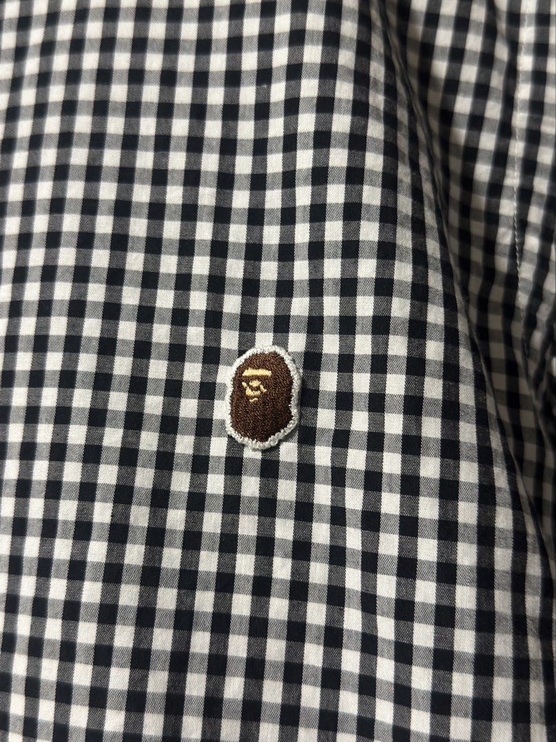 Bape aspack (Category: Tshirts & Polo Shirts ) located in Manila. Submitted by thriftykoldong (Listing ID 1463000992, Image 2). Description: Bape polo size M Bape flaming side size Small No issue both Need wash .