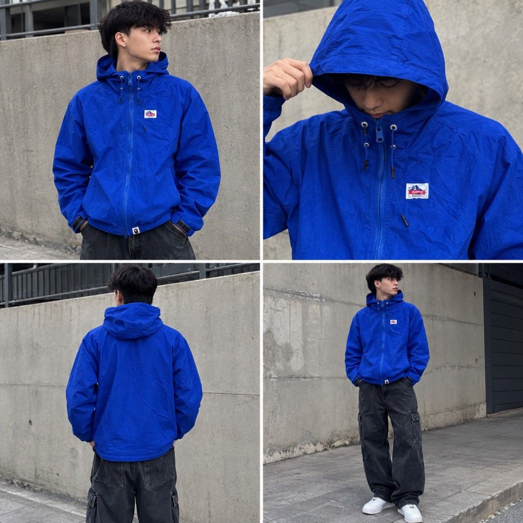 Bape windbreaker (Category: Coats, Jackets and Outerwear) located in Danao, Cebu. Submitted by fashion_hub69 (Listing ID 1463074352, Image 2). Description: Bape mountain sport authentic size large on tag 1500 shipped Gcash payment first j&t courier 🚛.
