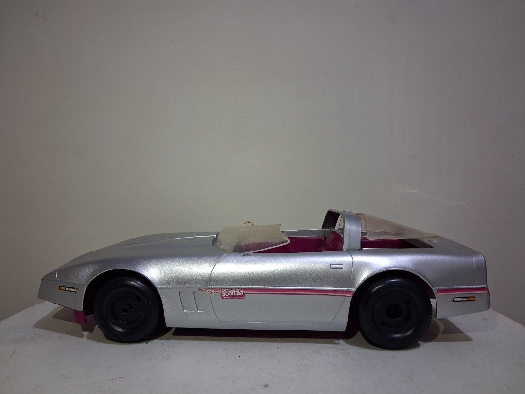 Barbie Silver Vette (1984) (Category: Vehicle & Diecast Models) located in Las Pinas. Submitted by neilllooo (Listing ID 1463107428, Image 2). Description: Barbie Silver Vette (1984) - 1,000 Car is already repainted using spray paint due to faded color, some parts are already missing and windshield is already broken. Please manage your expectations since this is a preloved item. What you see is what you get. Message me for more inquiries. Thank y