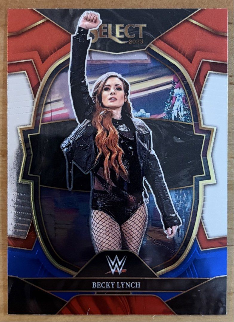 Becky Lynch | WWE Cards ~ Concourse '23 [RWB] (Category: Raw Singles) located in Makati City. Submitted by cardlab (Listing ID 1462909926, Image 1). Description: Items are 💯 authentic/original/legit. About The Card: • 2023 Select • Card No. 76 • Concourse • RWB FOR: • Cards ₱99 and below with Card Sleeves • Cards ₱100 and up with Used Toploader • ₱10 for Bnew Tops Packaging (If Shipping): ✔️ Plastic cover ✔️ Cardboard ✔️ Bubble wrap NOTE: • Card