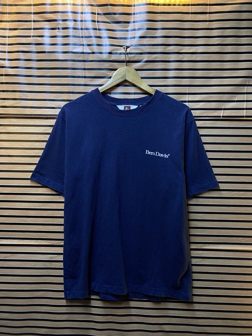 BEN DAVIS “BIG BACK BANDANA DESIGN” (Category: Tshirts & Polo Shirts ) located in Makati City. Submitted by drip.poww (Listing ID 1462941047, Image 1). Description: - Authentic Ben Davis - Color: Navy blue - Size: Meduim - Dimes: 21x28 - Authentic - Excellent condition - Need wash, fresh from bale - Material: 100% Cotton Please don’t expect too much—these are thrifted (ukay) items. 😊 !!STILL NEGOTIABLE!!.