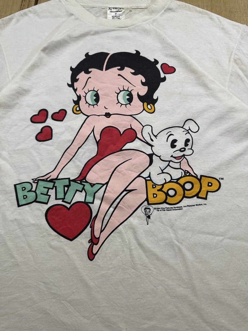 Betty Boop Shirt (Category: Tshirts & Polo Shirts ) located in Bacolod City. Submitted by dannnsoy (Listing ID 1462908129, Image 2). Description: Betty Boop Shirt “Vintage 1994 Shirt” •In good condition •Dimension: 21” x 28” •Issue: Stains and pinhole •Price: 2999 only 📍Note: Color may vary to due lighting and camera resolution. .