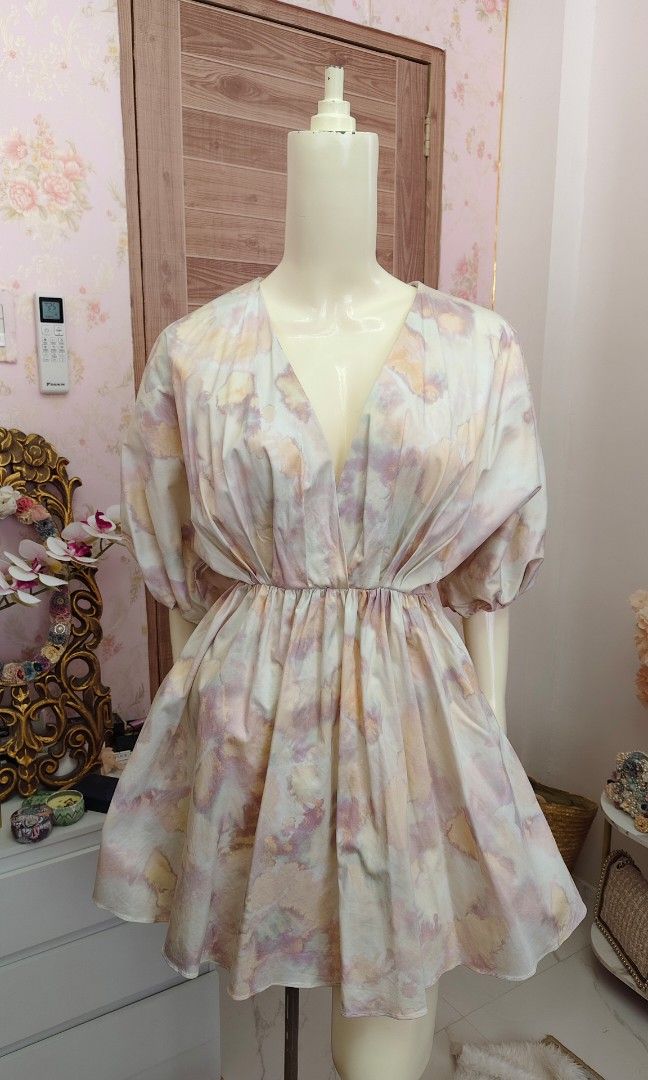 Bianca Pastel Dress (Category: Dresses) located in Pagudpud. Submitted by altheacee063978 (Listing ID 1463096242, Image 2). Description: Bianca Pastel Dress Size: Xs on tag (fits Medium) 🌸Mine: 1280.
