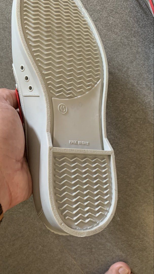 Bigotti rubber deck shoes (Category: Casual Shoes) located in Quezon City. Submitted by curatedtaste (Listing ID 1462885798, Image 3). Description: Bigotti rubber deck shoes Made in Italy Size 45/28.5cm fits US 11-11.5 Deadstock condition .