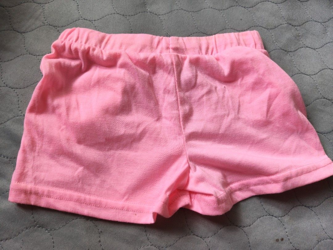 B&L Pink Shorts Size 6 (Category: Babies & Kids Fashion) located in Mandaluyong City. Submitted by locolady (Listing ID 1463079232, Image 2). Description: - Cute pink shorts from B&L - Comfortable elastic waistband with drawstring - Front pockets with charming beaded trim - Ideal for lounging or active play - Easy to wear and super comfy.