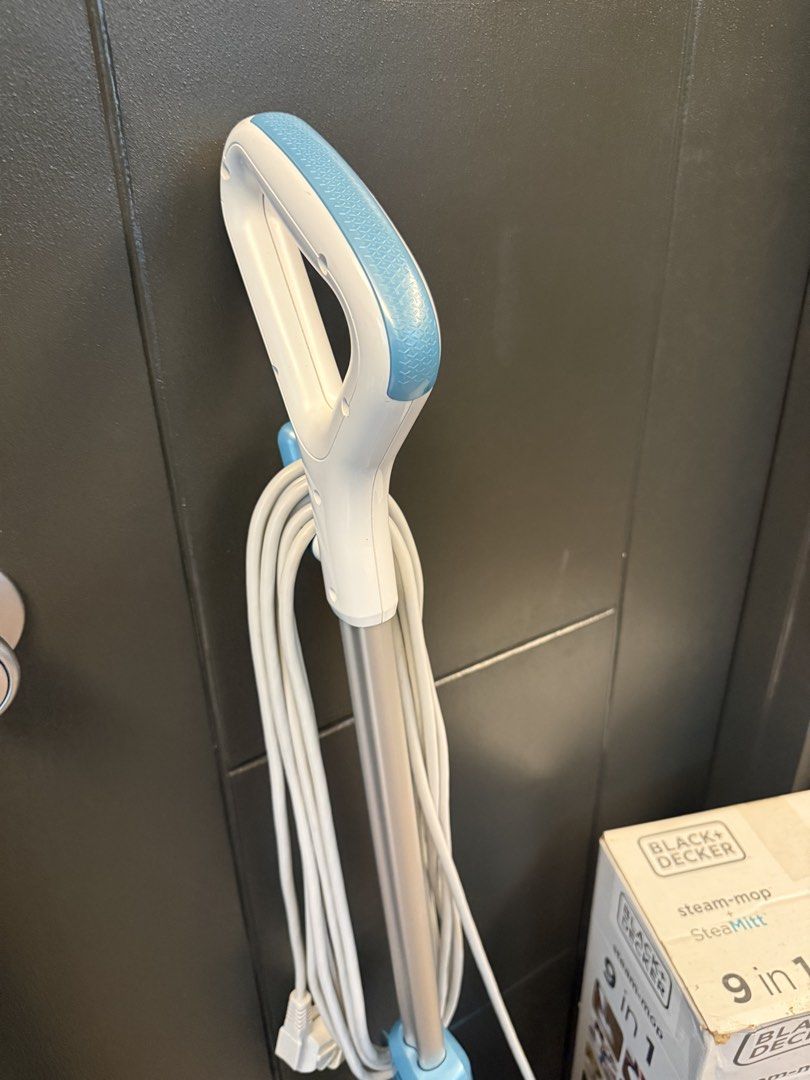 Black & Decker 9 in 1 Steam Mop (Category: Cleaning Tools & Supplies) located in Marikina City. Submitted by cluttermatters (Listing ID 1462982959, Image 2). Description: RFS: My mom has migrated to Australia, so we’re currently selling most of her household belongings..