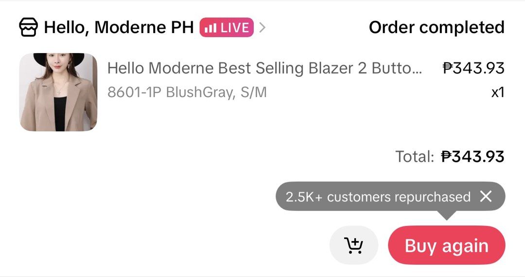 Blazer 2 Button S/M (Category: Coats, Jackets and Outerwear) located in Manila. Submitted by wear.labelle (Listing ID 1462931125, Image 2). Description: 👗 DECLUTTERING MY CLOSET! ✨ Selling some of my clothes that I no longer use. Most of these were only worn once and are still in very good condition. Sayang naman nakatambak lang sa closet, so hopefully someone else can enjoy them! 🥰 • Worn once / rarely worn • Clean and well taken care of • No 