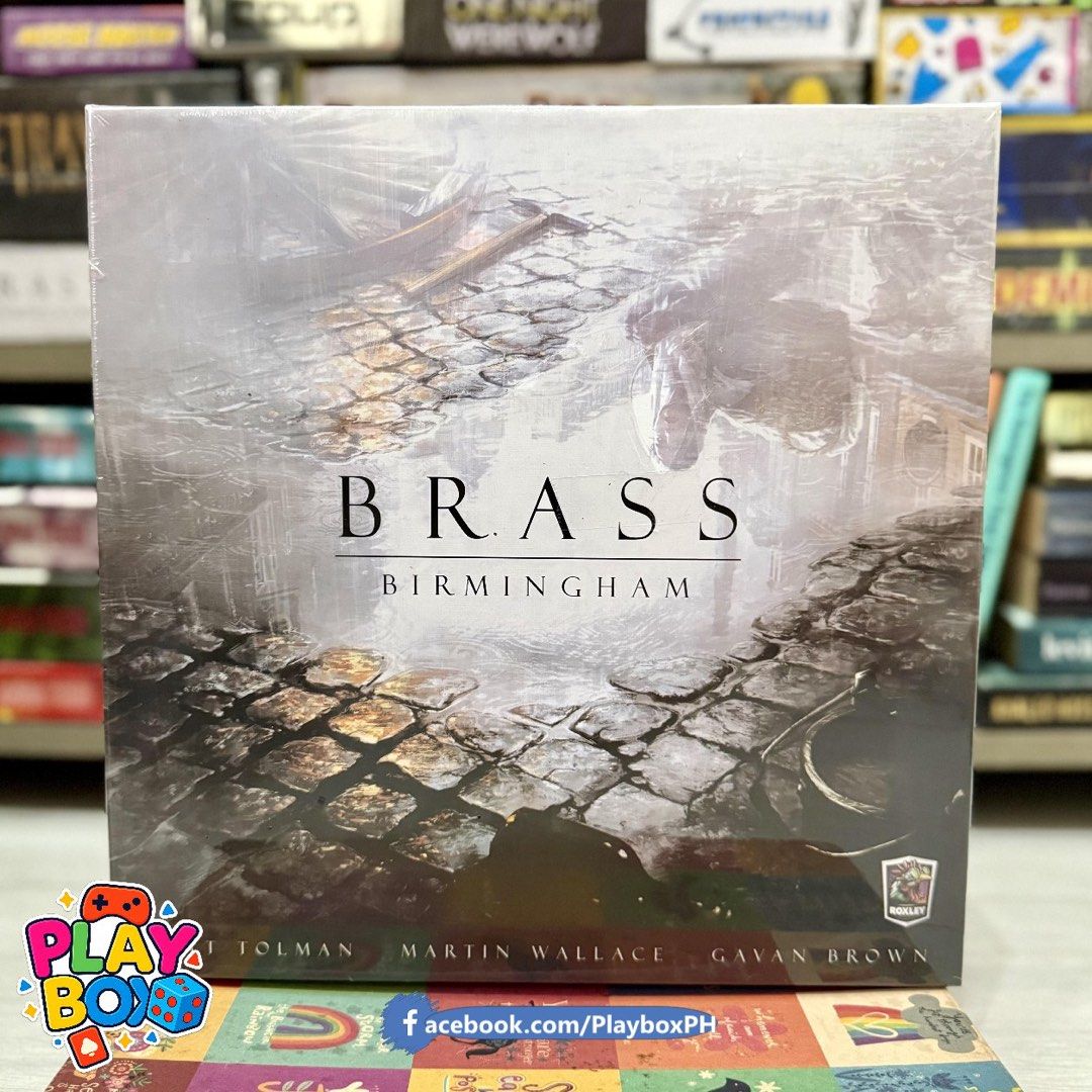 BRASS BIRMINGHAM BOARD GAME (Category: Board Games & Puzzles) located in Quezon City. Submitted by playboxph (Listing ID 1462912613, Image 1). Description: .