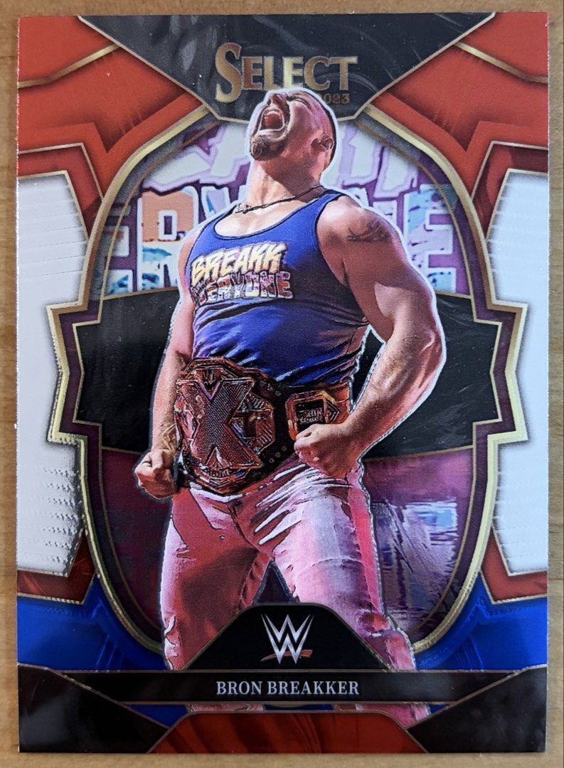 Bron Breakker | WWE Cards ~ Concourse '23 [RWB] (Category: Raw Singles) located in Makati City. Submitted by cardlab (Listing ID 1463069150, Image 1). Description: Items are 💯 authentic/original/legit. About The Card: • 2023 Select • Card No. 23 • RWB FOR: • Cards ₱99 and below with Card Sleeves • Cards ₱100 and up with Used Toploader • ₱10 for Bnew Tops Packaging (If Shipping): ✔️ Plastic cover ✔️ Cardboard ✔️ Bubble wrap NOTE: • Cards are raw 