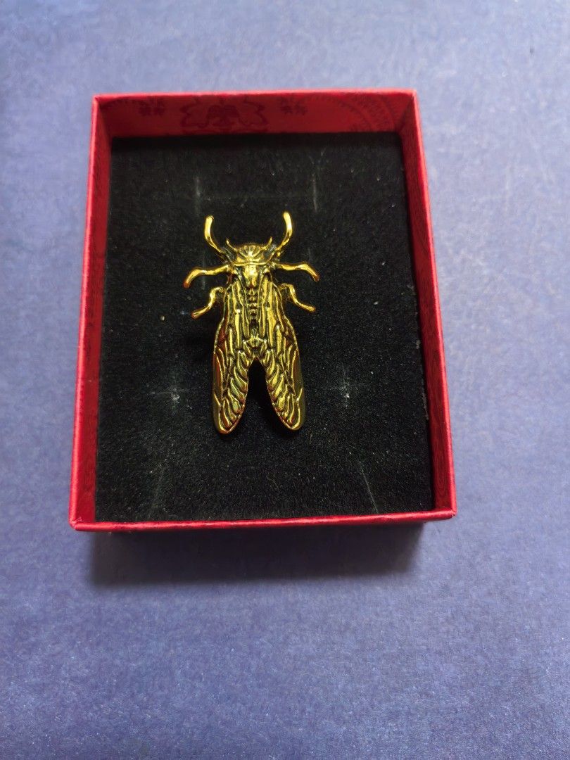 Brooch Pin Cicada Insect Gold Tone (Category: Brooches) located in Taguig. Submitted by jeannescarlet (Listing ID 1462887414, Image 1). Description: 💎Brand New 💎Alloy Material.