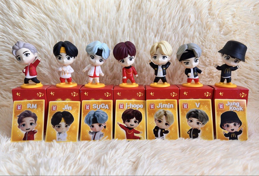 BTS Tiny Tan collectibles in very good condition (Category: K-Wave Merchandise) located in San Fernando. Submitted by heyitscha_cha (Listing ID 1463086652, Image 1). Description: Affordable and in good condition bts collectibles.