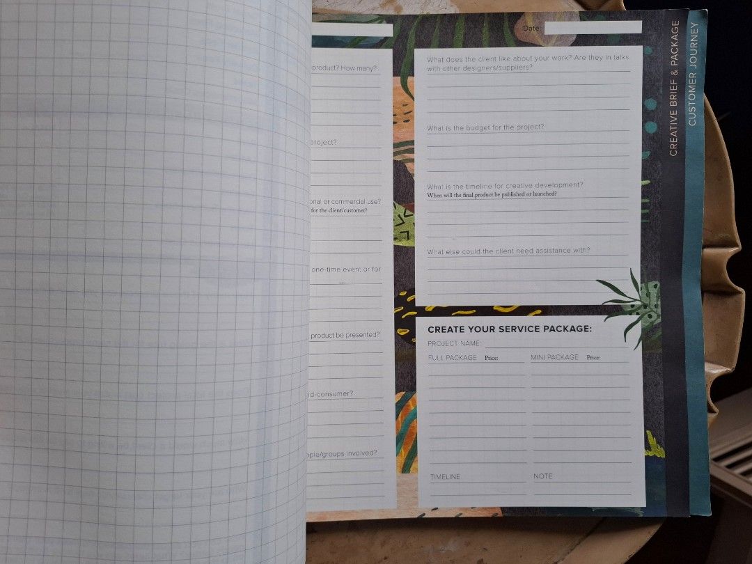 Business Toolkit Desk Pad Stationary (Category: Other Stationery & Craft) located in Quezon City. Submitted by the-find (Listing ID 1463053865, Image 3). Description: Creative business planning desk pad by Alessa Lanot..