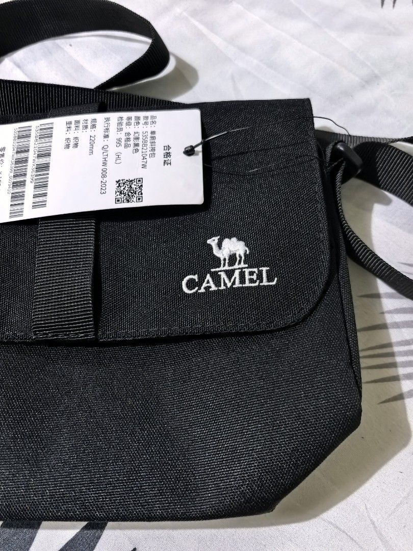 Camel Sling Bag (Category: Sling Bags) located in Batangas. Submitted by theitemspot (Listing ID 1462915331, Image 2). Description: Authentic Camel Sling Bag Brande New (Complete with tags).