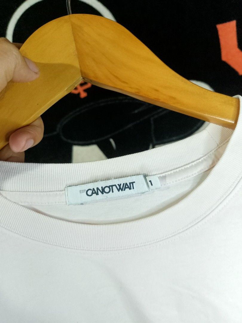 CANOTWAIT Tshirt (Category: Tshirts & Polo Shirts ) located in Castilla. Submitted by stignapamorma (Listing ID 1463043730, Image 2). Description: Branded Tshirt ( Thrifted ) Size - 21.5x27 Condition - Excellent Color Rate - 9/10 Issue - None Price - 350+SF.