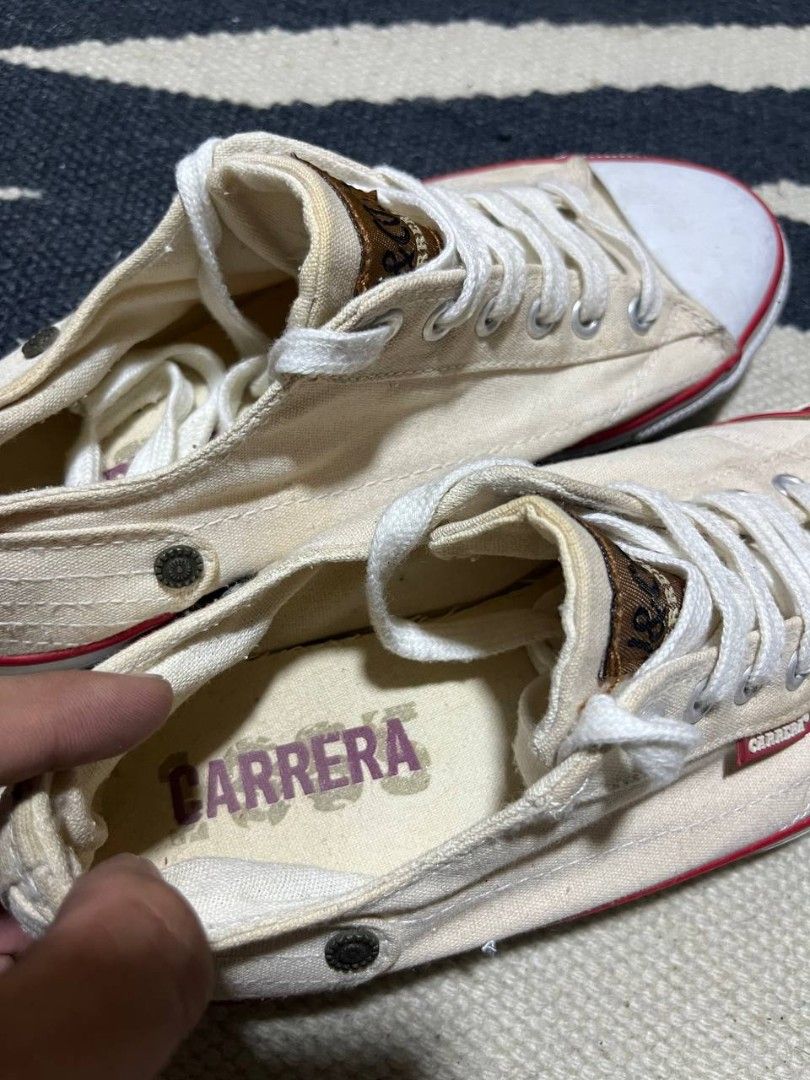 canvas low-top sneakers carrera (Category: Sneakers) located in Quezon City. Submitted by michypeachyy1 (Listing ID 1463042183, Image 2). Description: 650 plus shipment size 40 eur.