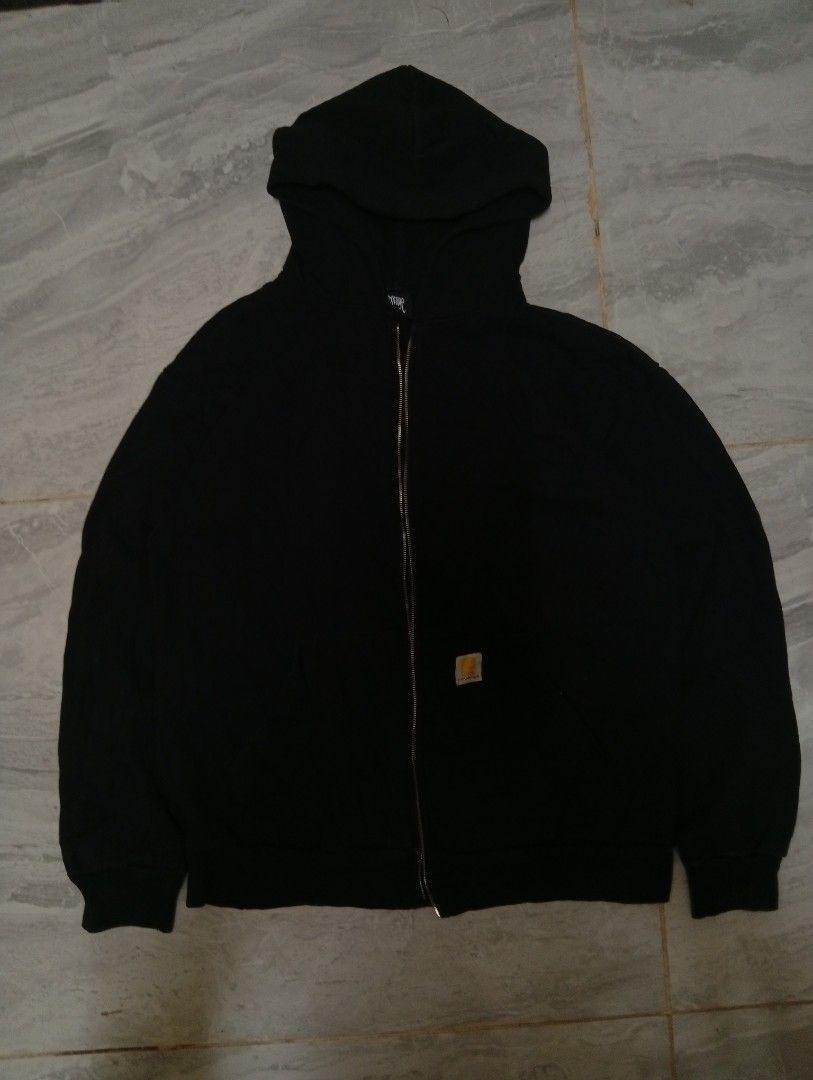Carhart x Revenge (Category: Hoodies) located in Manila. Submitted by jaylordfermilan (Listing ID 1462951718, Image 1). Description: Cr:9.8/10 Dimes: 23x28 Issue: Missing puller Lang.