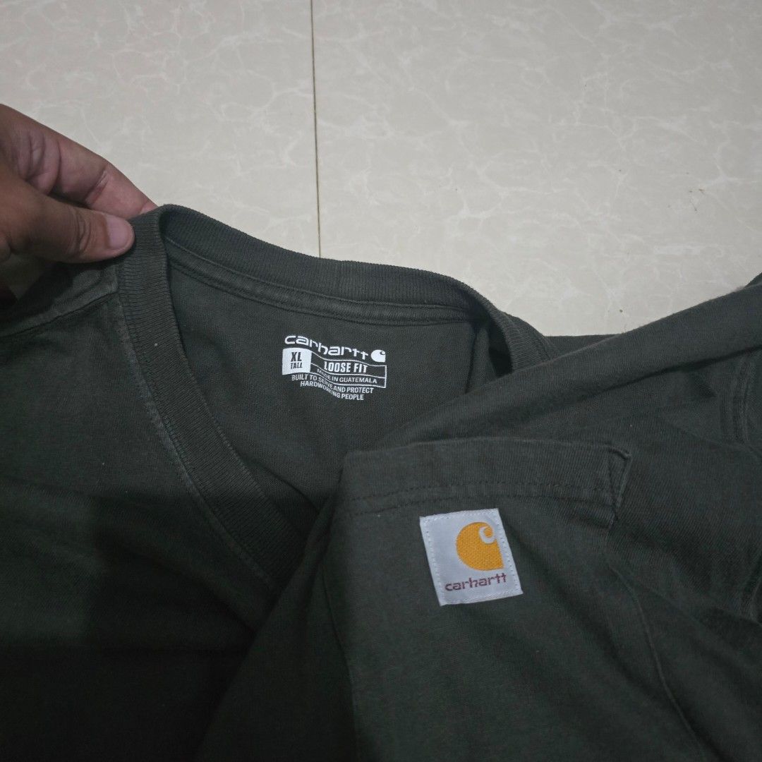 Carhartt K87 (Category: Tshirts & Polo Shirts ) located in El Nido. Submitted by marco.tandoc (Listing ID 1462984089, Image 3). Description: size: Xl loose fit width: 27 length: 33 no issue.