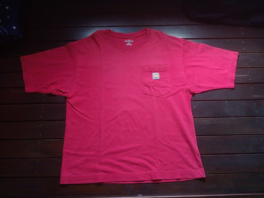 Carhartt K87 red (Category: Tshirts & Polo Shirts ) located in Quezon City. Submitted by wet_boots (Listing ID 1463030167, Image 1). Description: 22x27 ₱500.