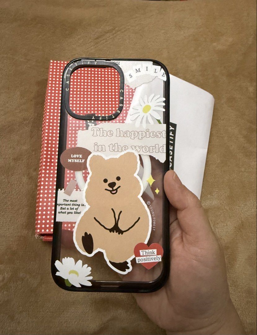 Casetify Ip16 promax (Category: Cases & Sleeves) located in Angeles City. Submitted by msskyve (Listing ID 1463118425, Image 2). Description: Pre-loved but still in good condition. 😊 ✨ Still usable and clean ✨ No major damage ✨ Selling because no longer needed.