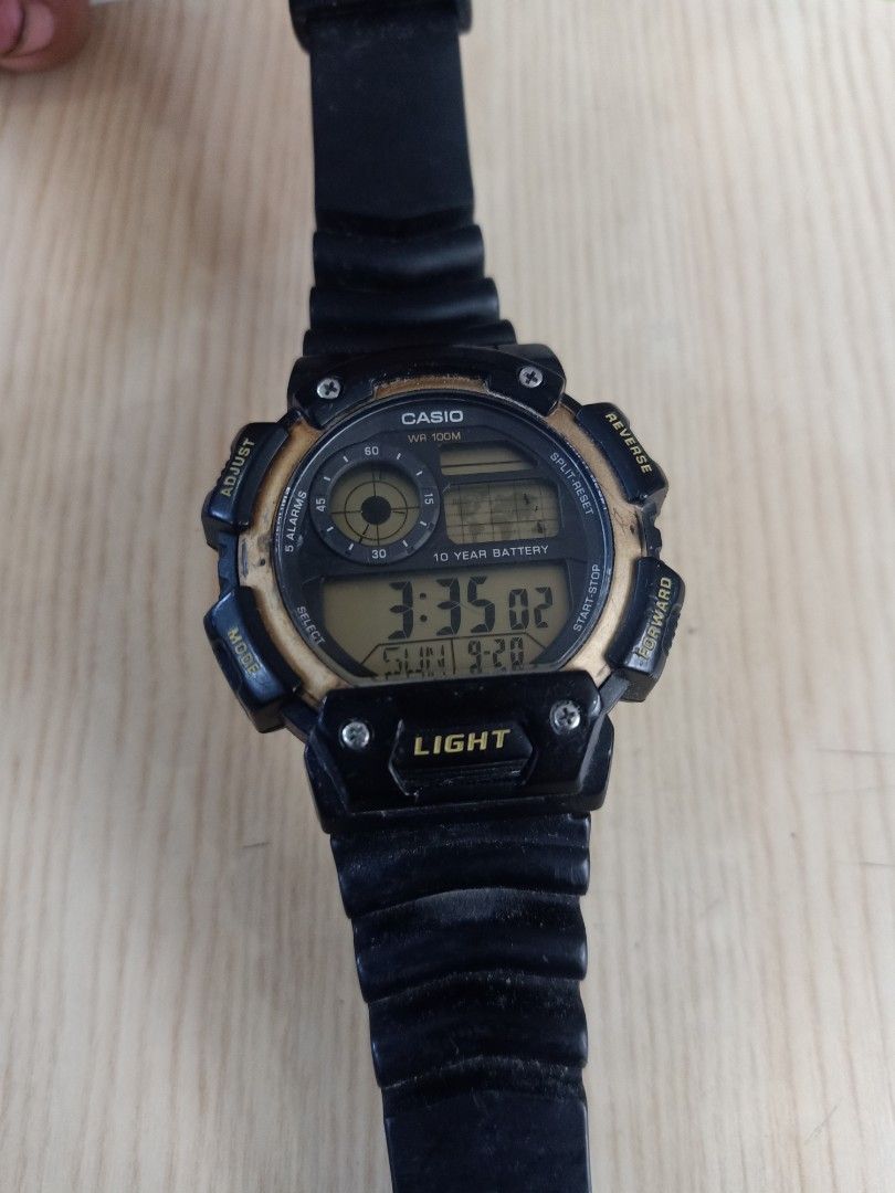 Casio (Category: Men's Watches) located in Las Pinas. Submitted by quick_deals_great_finds2 (Listing ID 1462957111, Image 3). Description: Original good working condition Fully functional with battery.