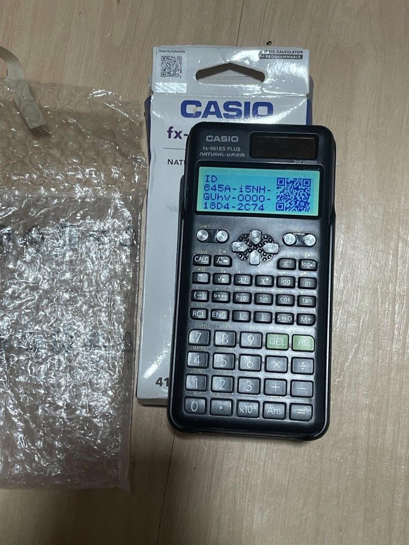 casio Scientific calcator FX991ES Plus,Black (Category: Announcements) located in Bulacan. Submitted by dpaolo471 (Listing ID 1463046405, Image 3). Description: For sale casio Scientific calcator FX991ES Plus,Black 1k .