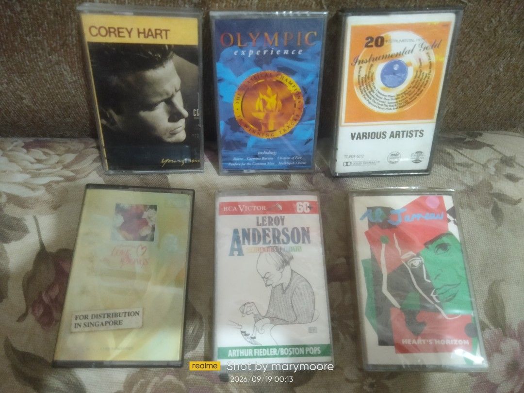Cassette tapes (Category: Other Audio Equipment) located in Manila. Submitted by moranolito25893 (Listing ID 1463080595, Image 3). Description: 100 each retail take all 79pcs for 50 pes each.