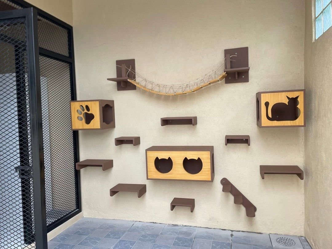 😻Cat Wall shelf’s “Custom made” ✅ Free Installation within DVO (Category: Homes & Other Pet Accessories) located in Davao. Submitted by casadekuting (Listing ID 1463016620, Image 1). Description: Depends on what package different prices and products. Let me know if interested. We ship nationwide po..