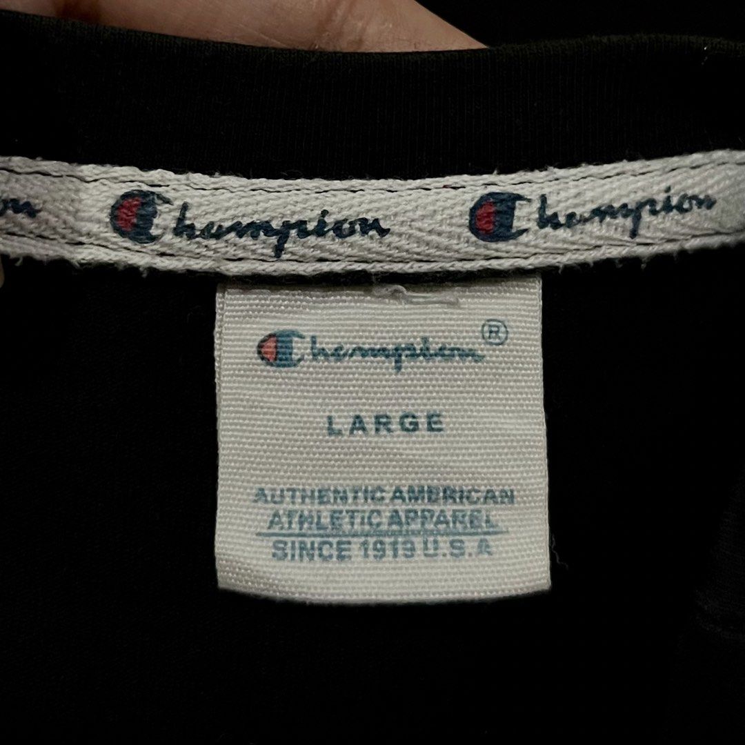 CHAMPION (Category: Tshirts & Polo Shirts ) located in Manila. Submitted by rosejulieeen (Listing ID 1463103272, Image 3). Description: 🎱CHAMPION •Size: Medium •Dimes: W20 - L25 •No issue - Can pass as brandnew 📍Location: Baesa, Quezon City ⚠️ 𝐏𝐥𝐞𝐚𝐬𝐞 𝐝𝐨 𝐧𝐨𝐭 𝐨𝐫𝐝𝐞𝐫 𝐢𝐟 𝐲𝐨𝐮 𝐜𝐚𝐧𝐧𝐨𝐭 𝐩𝐚𝐲 𝐨𝐧 𝐭𝐢𝐦𝐞 ⚠️ 𝐏𝐚𝐲𝐦𝐞𝐧𝐭 𝟏𝐬𝐭. 𝐍𝐎 𝐂𝐎𝐃.