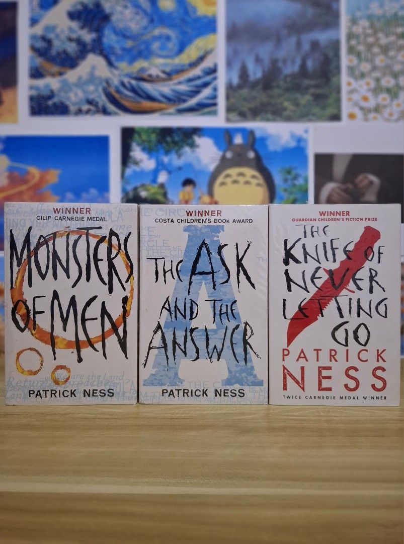 CHAOS WALKING TRILOGY [PB] - PATRICK NESS (Category: Storybooks) located in Calapan. Submitted by librosniotep (Listing ID 1463061663, Image 1). Description: Genres: Dystopia, Young Adult, Adventure Seller's Location: Calapan, Oriental Mindoro MOD: JNT Direct MOP: GCash, GoTyme or BPI.