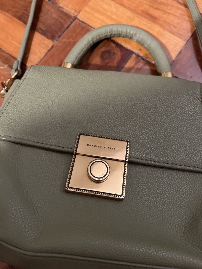 Charles and Keith Sling bag (Category: Cross-body Bags) located in Mandaluyong City. Submitted by skylistings_c (Listing ID 1462923106, Image 1). Description: New No issues Cute and good for casual .