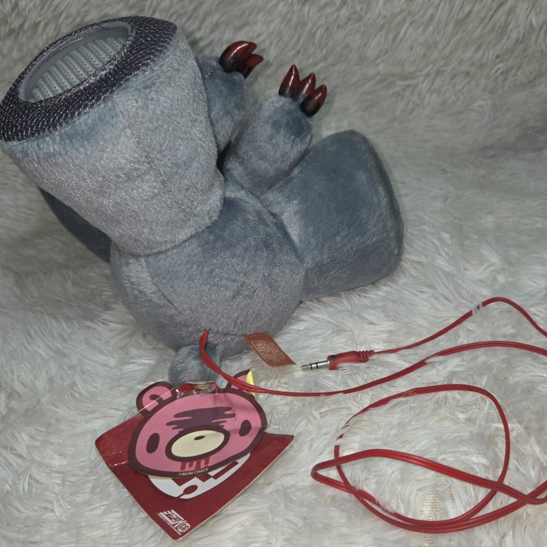 Chax-GP Gloomy Bear Plush Speaker (rare) (Category: Plushies & Soft Toys) located in Quezon City. Submitted by kwentindahan (Listing ID 1463041903, Image 3). Description: CHAX-GP GLOOMY BEAR PLUSH SPEAKER rare, preloved with tags still working but volume is low/weak (sold as is) sold online for $149.99 (₱9.4k+) Our selling price: ₱3,500 only Payment first before shipping/pickup. Payment via gcash, maya, or BPI. Delivery fee c/o buyer. only. .