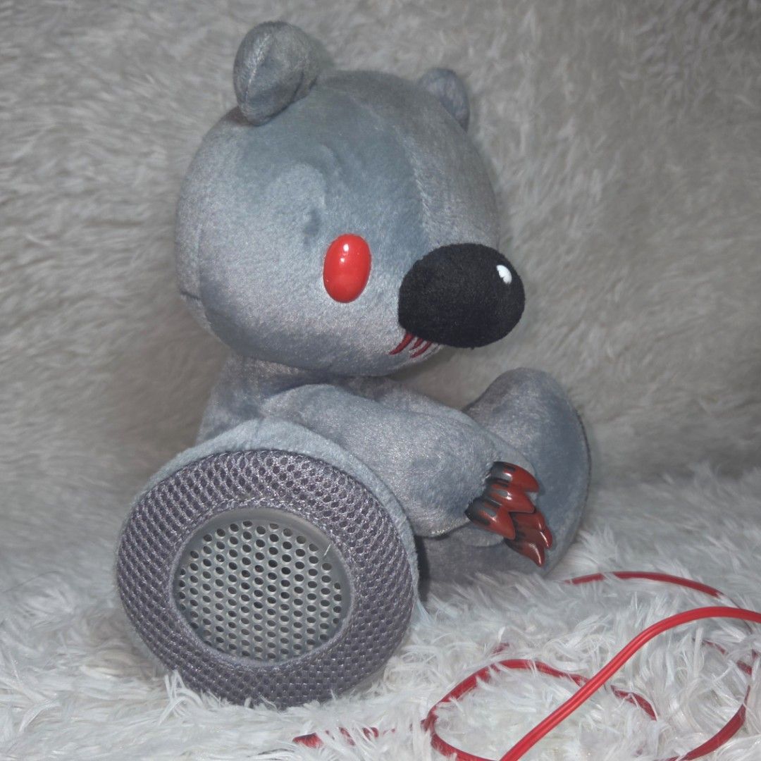 Chax-GP Gloomy Bear Plush Speaker (rare) (Category: Plushies & Soft Toys) located in Quezon City. Submitted by kwentindahan (Listing ID 1463041903, Image 2). Description: CHAX-GP GLOOMY BEAR PLUSH SPEAKER rare, preloved with tags still working but volume is low/weak (sold as is) sold online for $149.99 (₱9.4k+) Our selling price: ₱3,500 only Payment first before shipping/pickup. Payment via gcash, maya, or BPI. Delivery fee c/o buyer. only. .