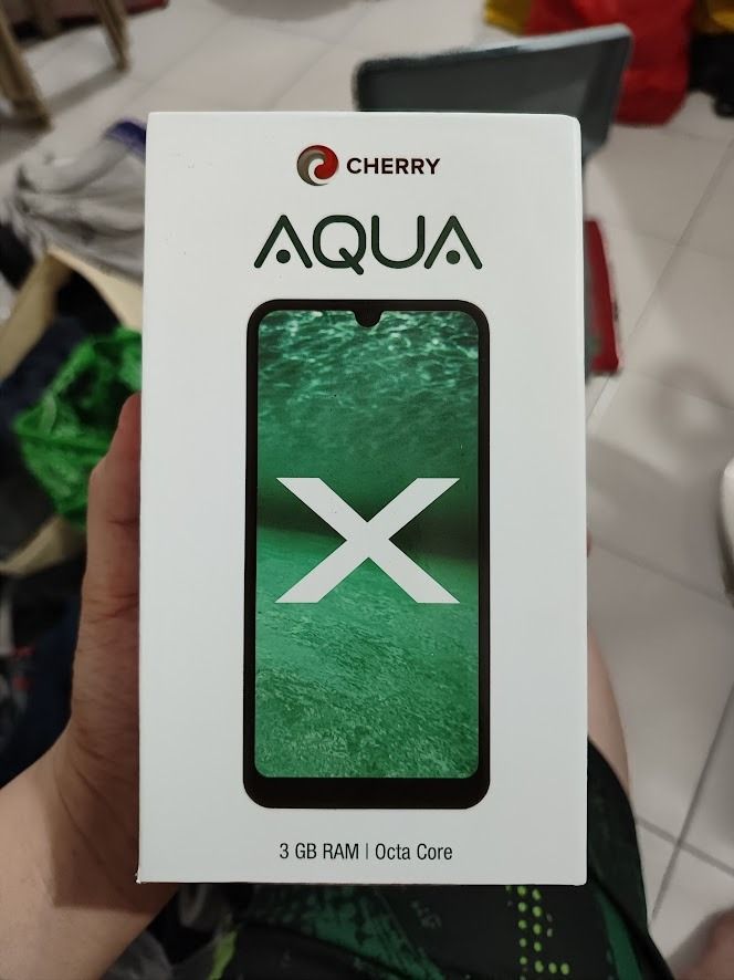 Cherry Mobile Aqua X 32GB 3GB Ram Android 9 (Category: Other Mobile & Gadget Accessories) located in Quezon City. Submitted by cosmic_xhenon (Listing ID 1462900075, Image 1). Description: FOR ONLY 1.8K PRICE CLEARANCE SALE SELLING Cherry Mobile Aqua X 32GB 3GB Ram Android 9 BRAND NEW COMPLETE PACKAGE BOX MANUALS PLASTICS CABLE CHARGER.